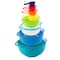 MegaChef Stackable Mixing Bowl & Measuring Cup Set
